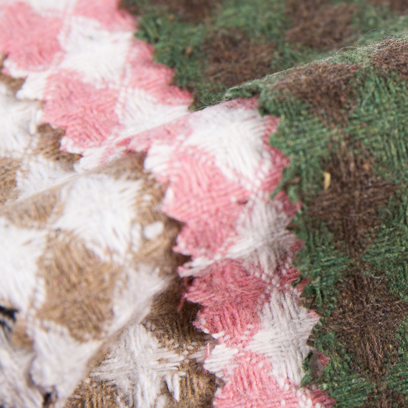 Diamantkaro-Jacquard-geprägter Stoff 2188