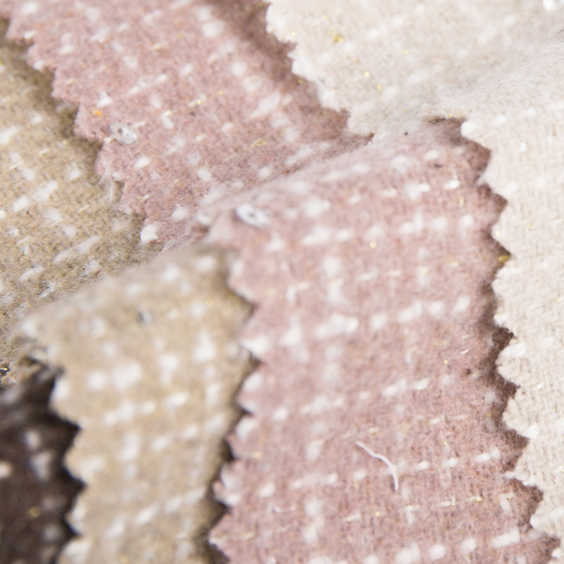 Karierter Tweed-Stoff mit Pailletten und Karomuster 2203