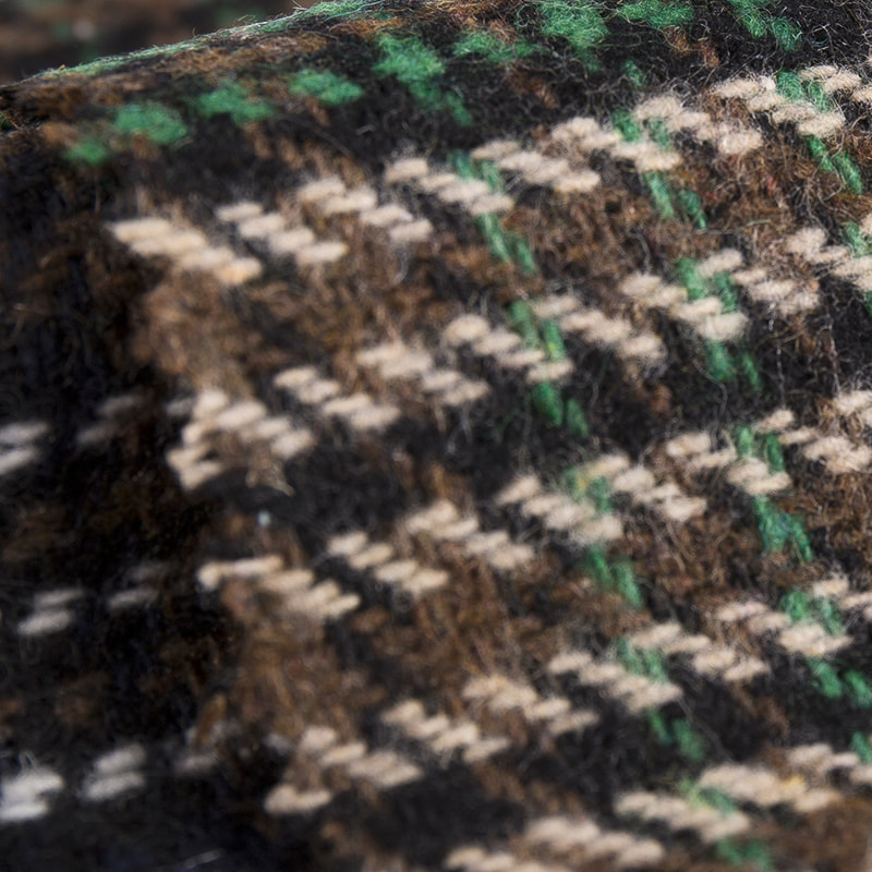 Gewebter Woll-Tweed-Stoff 2585 mit Hahnentrittmuster