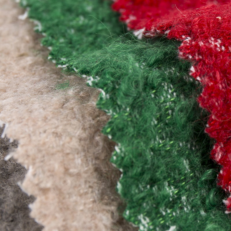 Mehrfarbiger Berber-Fleece-Tweed-Stoff für Damenbekleidung 2719