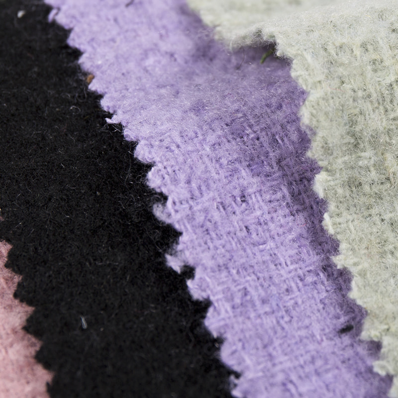 Neuer modischer gebürsteter Woll-Tweed-Stoff 2816