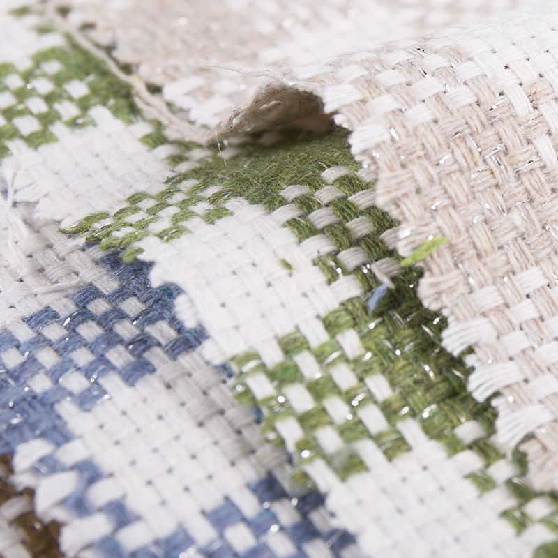 Vichy Splitter-Chemiefaser-Tweed-Stoff 2965