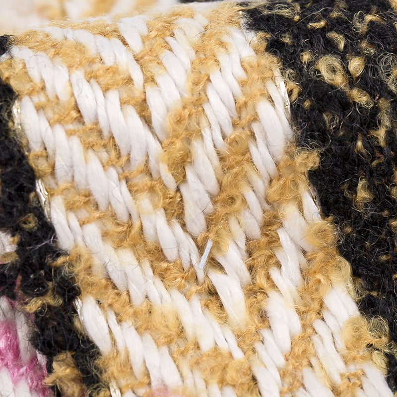 Dicker Jacquard-Woll-Tweed-Stoff mit Fischgrätenmuster 3120