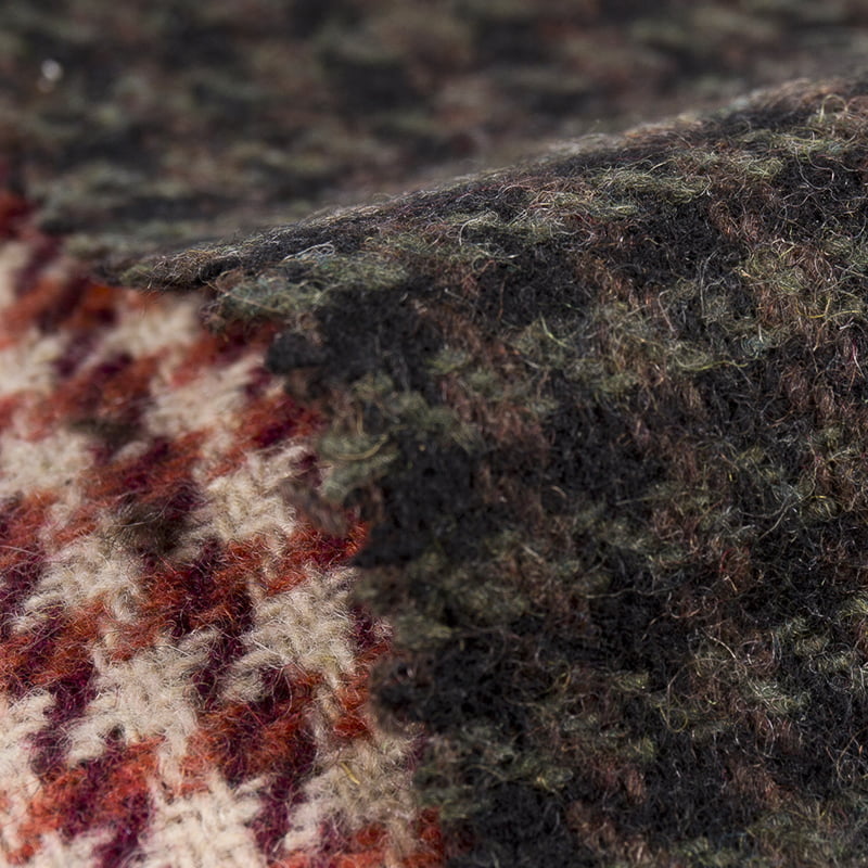 Windmühlen-Tweed-Stoff aus 30 % Wolle und 70 % Chemiefaser