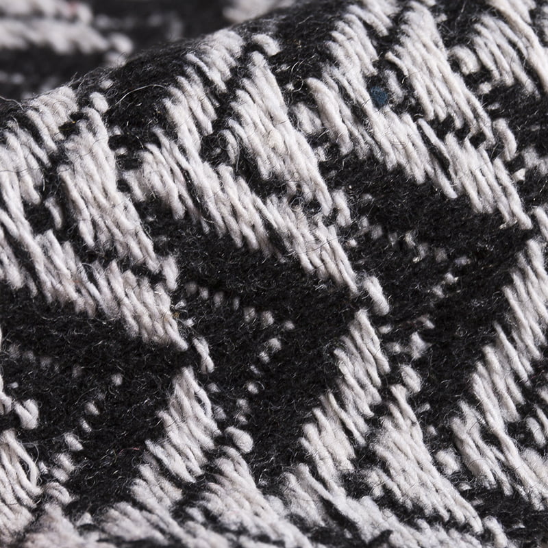 Geprägter Pfeilspitzen-Jacquard-Wollstoff aus schwerem Tweed 3457
