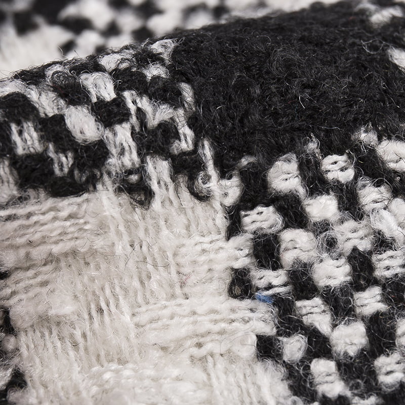 Kariertes Schlingengarn Berber-Fleece-Stoff für Mäntel 3484