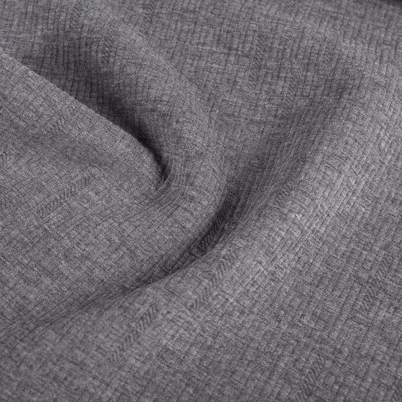 Geprägte Rahmen gestrickte Jacquard-Polyester-Viskose-Spandex-Sportbekleidungsstoffe für Kleidung AW23025