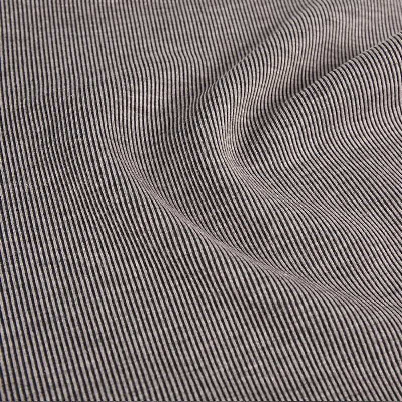Geprägte Cord-Strick-Jacquard-Polyester-Viskose-Spandex-Sportbekleidungsstoffe für Kleidung AW23028