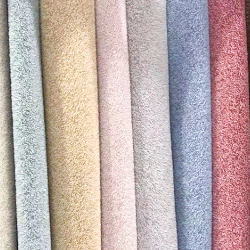 Polyester-Nylon-Strick-Winterstoffe aus gebürstetem Nerzpelz für Kleidung H1816