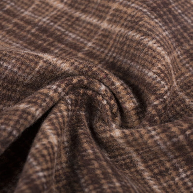 Campus School Wear Kariertes Hahnentrittmuster aus 100 % Polyester für Kleidung ZZH24006