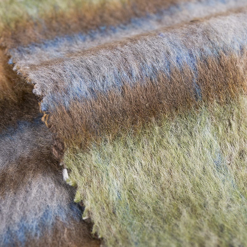 Langhaar-Wollkarostoff 3264