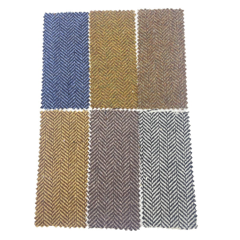 Klassisches Fischgrätenmuster in mehreren Farben in erhältlich für Kleidung 3491