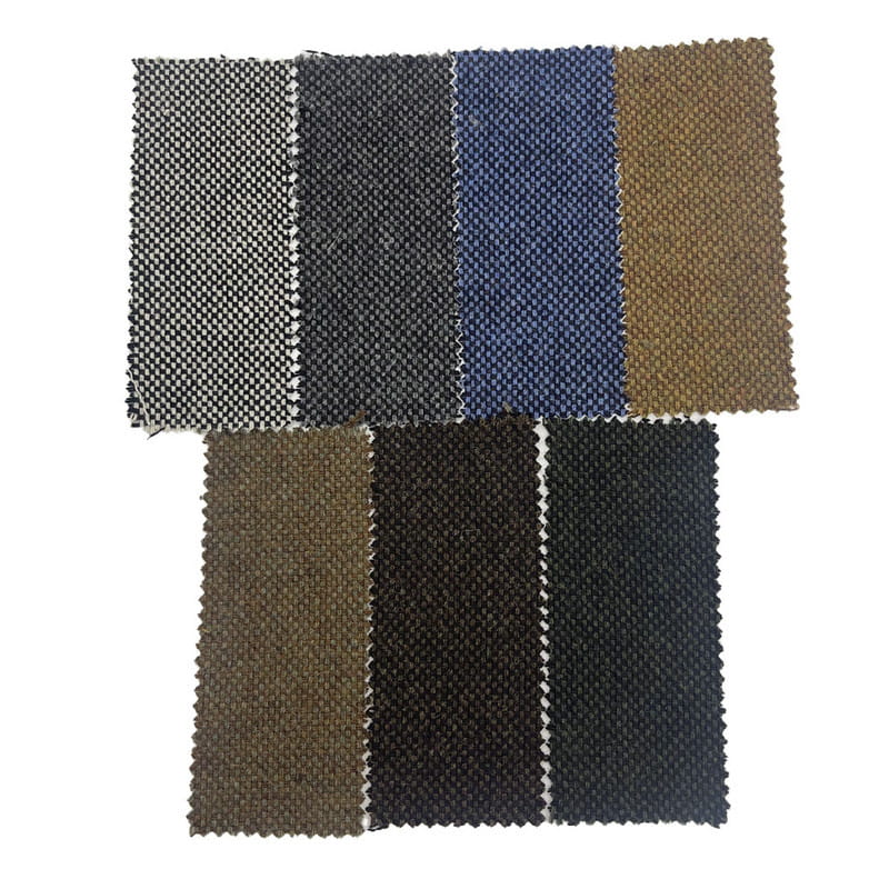 Wollkaros, karierte Jacquard-Tweed-Stoffe für Mäntel 3494