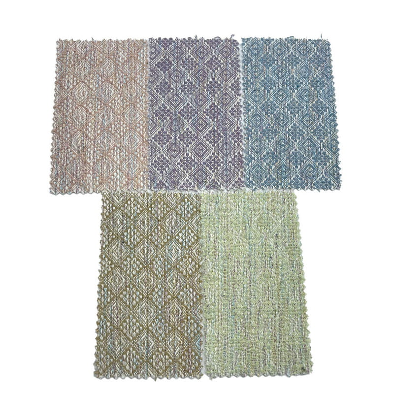 Geprägte Jacquard-Wollvorhang-Tweed-Stoffe für Kleider 3768